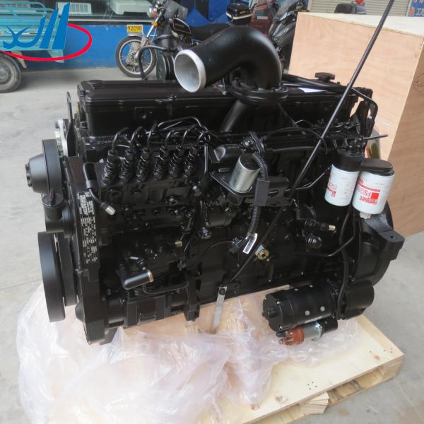 6 Cylinder In Line Pump 8.9L 6LT Used Turbo Diesel Engine For Marine Use