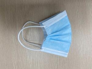 Quality Non Woven Civil Earloop Face Mask 1 Ply Meltblown / 2 Ply Nonwoven Material for sale