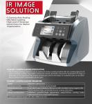 Mixed Value Bank Note Machine IR Technology Support Value Counting Money Counter