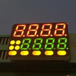 Temperature Indicator 8 Digits 7 Segment LED Display Multicolour Custom Design