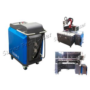 Quality 220V 110V 100 Watt 1.5mJ Fiber Laser Cleaning Machine for sale
