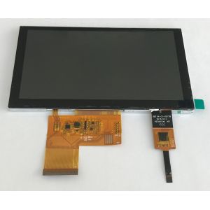 China 800x480 TFT LCD Capacitive Touchscreen on sale
