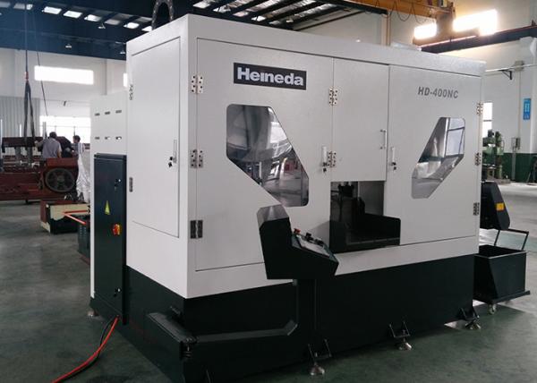 Buy Industrial High Accuracy Cnc Bandsaw Cutting Machine AC380V 50Hz at wholesale prices