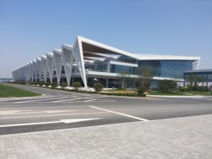 Modern Steel Commercial Building With Security And Multi Purpose Function