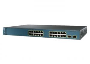 Quality Managed Network Switch Cisco 24 Port Gigabit Ethernet Switch WS-C3560G-24TS-S for sale