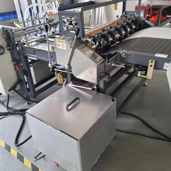 Paper Gluing Gift Box Machine Auto Feeder Box Gluing Machine