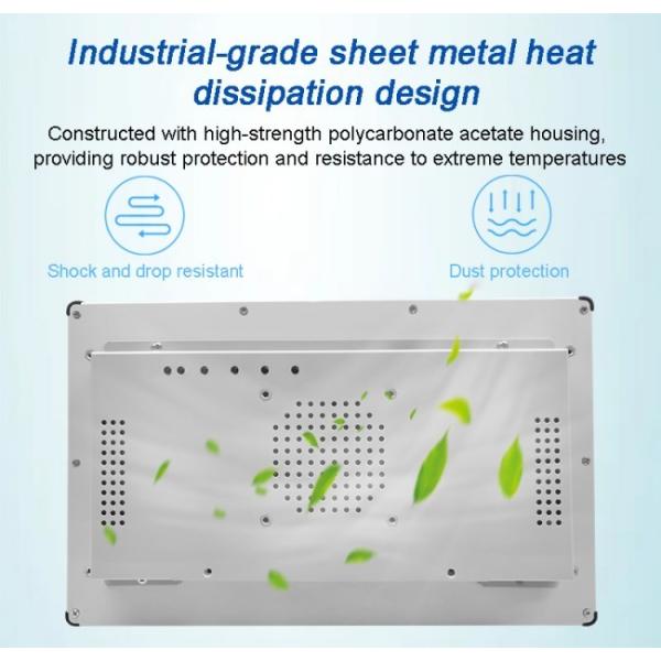 Cheap Price All in One Touch LCD Display 21.5 inch Fully-sealed industrial panel PCs 1920*1080 Monitor