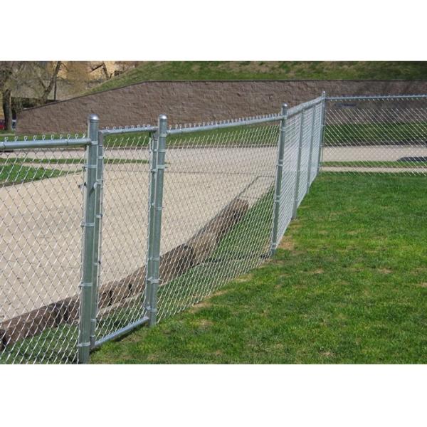2.0-4.8mm Chain Link Wire Mesh Fence Metal Material For Security Protection