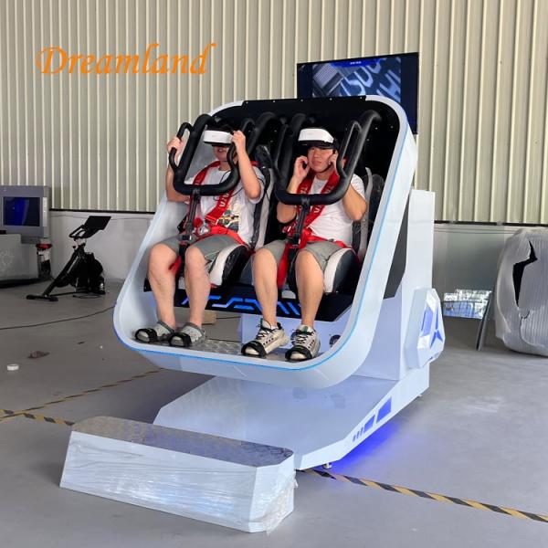 CE RoHS 9D VR Shooting 360 720 Degree Rotating Virtual Reality Cinema VR Flight Simulator