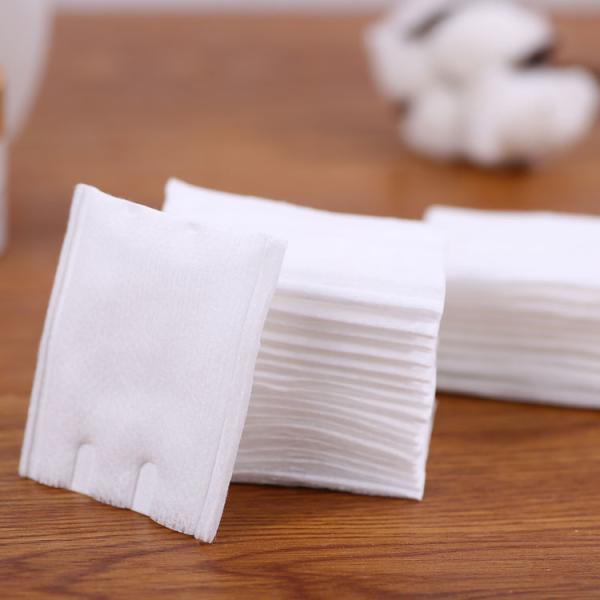 Buy Pure White Organic Face Pads Multilayer Extractable Anti Drag Ultra Thin at wholesale prices