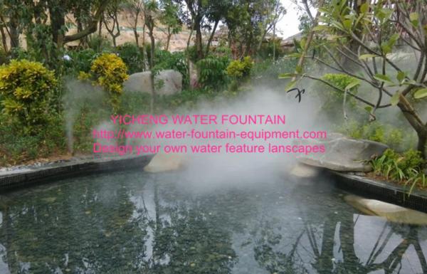 Buy Artificial Fog Water Fountain Project Cold Fogging Machine For Making Mist at wholesale prices