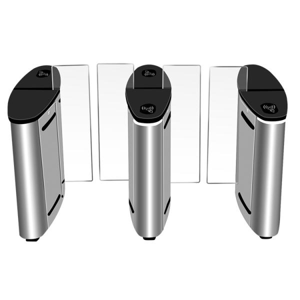 Buy Access Control Face Recognition Gate Turnstile With LED Direction Indication at wholesale prices