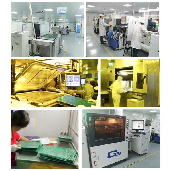 Halogen Free HDI PCB Board Production Laser Drilled Micro Vias RoHS Compliant