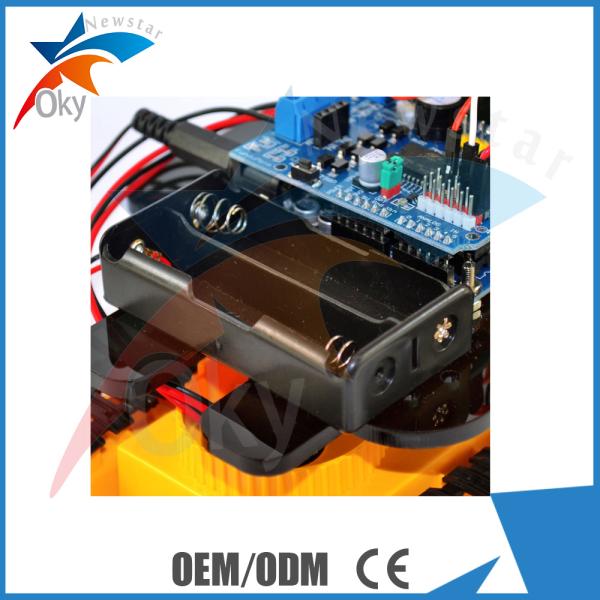 Less Noise Electric Car Chassis Intelligent Arduino Android Mobile Phone Controls Car