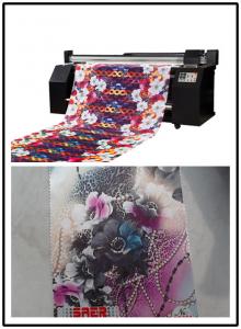 China Digital Inkjet Fabric Sublimation Printing Plotter Machine 1400DPI on sale