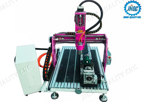 Buy Hobby CNC Router Machine 9060 6090 0609 for Aluminum Wood MDF with 4th Axis Rotary at wholesale prices
