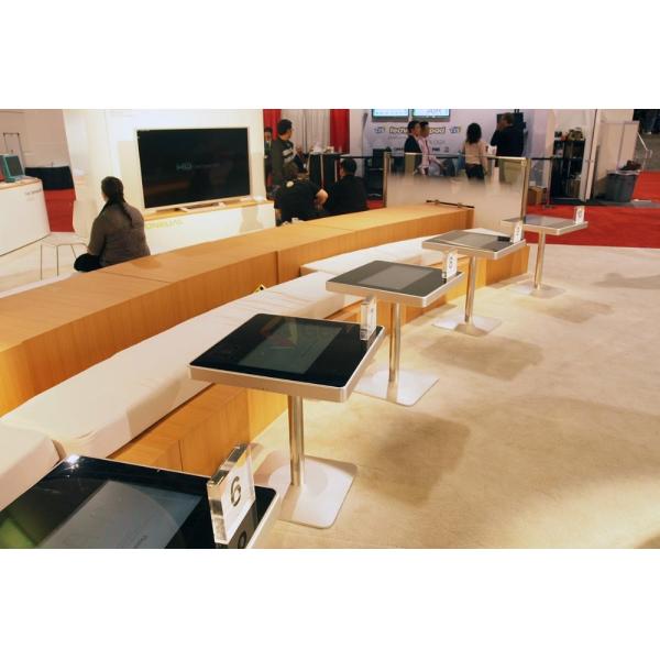 21.5 Inch Slim Interactive Multi Touch Table Waterproof Capacitive 10 Points