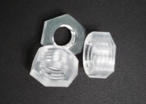 Quality M1.6 - M52 Hardware Nuts Bolts , Transparent Plastic DIN 934 Hex Nut for sale