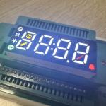 Multicolour 4 Digit 7 Segment LED Display Common Anode for Refrigerator Control