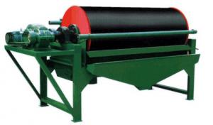 China Dry / Wet Magnetic Drum Separator For Gold Iron Ore Reasonable Structure on sale