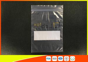 Quality Damp - Proof Clear Plastic Poly Industrial Ziplock Bags For Electronic Products for sale