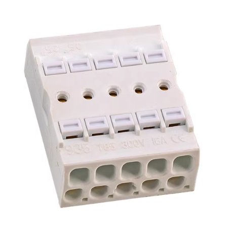LED Light Connector 10PIN Plastic 450V 24A 22-14 AWG