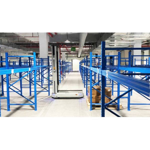 Very Narrow Aisle Fork-type Autonomous Mobile Robot