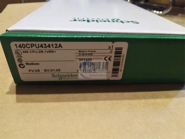 Buy Automated Schneider Electric Parts Schneider Modicon 140CPU43412A Concept Processor at wholesale prices