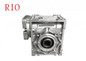Quality Low Noise worm Gear Reducer Nmrv 40 , Worm Drive Gearbox With Aluminum Shell for sale