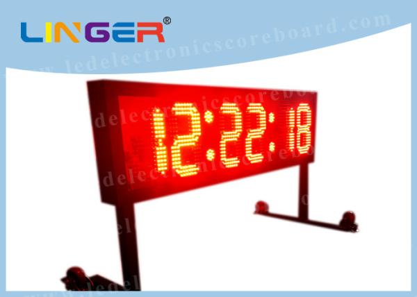 Buy Wireless Controller LED Countdown Timer Electronic With Moving Wheel Stand at wholesale prices