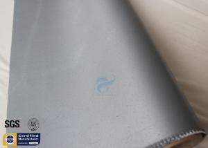 China Fiberglass Fire Blanket Grey 900GSM 39 Silicone Coated Fiber Glass Fabric on sale
