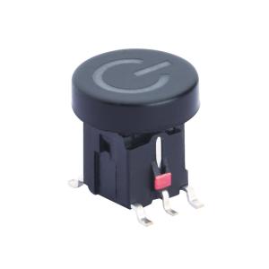 Quality Illumination Tactile Switch,Durable 6 Pin Momentary Led light Push Button Switch,Lamp Switch,Illuminated Tact Switch for sale