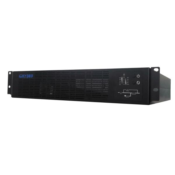 Data Center Rack Mounted Ups Systems 1kva Pure Sine Wave 12 Months Warranty