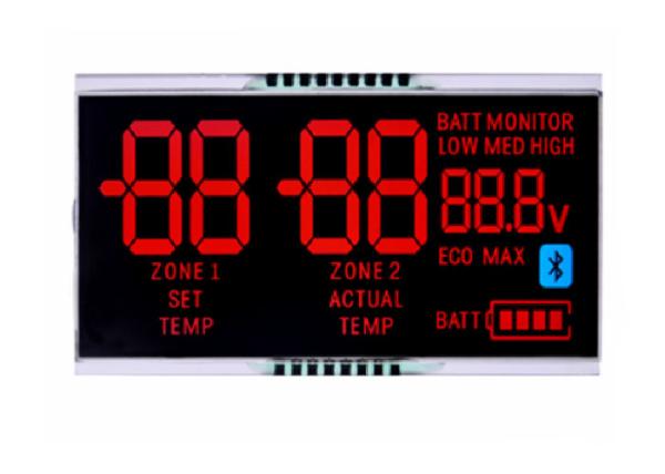 Negative Lcd Display Screen High Contrast Lcd Display Module 7 Segment Lcd
