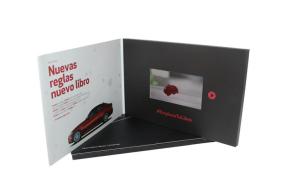 China 4.3 inch invitation lcd video greeting card/video booklet/lcd video book on sale