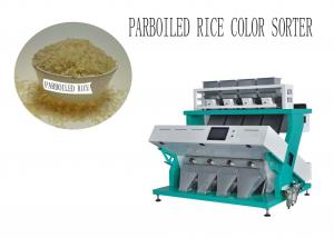 Quality 5400 Pixel Intelligent Industrial Sorting Machine , Parboiled Rice Colour Sorter Machine for sale