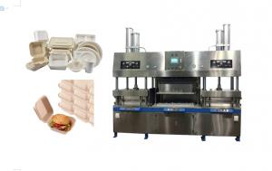 Quality 220V Semi Automatic Wet Press Packaging Machine For Tableware Making Customized Size for sale