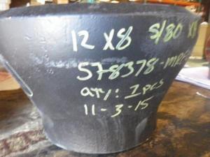China Reducers Carbon Steel Butt Weld Pipe Fittings WPB WPL6 CSA 359 WPHY-42 WPHY-52 WPHY-60 WPHY-65 on sale