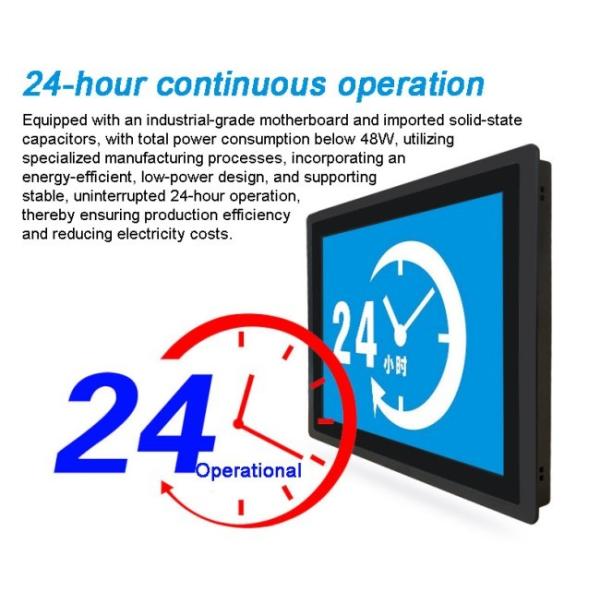 Metal Case Industrial Computer Monitor IP65 Waterproof 15 Inch Open Frame Touch Screen with USB RS232