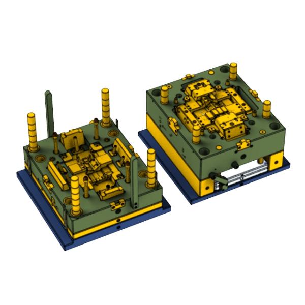 OEM / ODM : Single Cavity Injection Mold & Transparent LH Bracket (1*1) No.23399-B