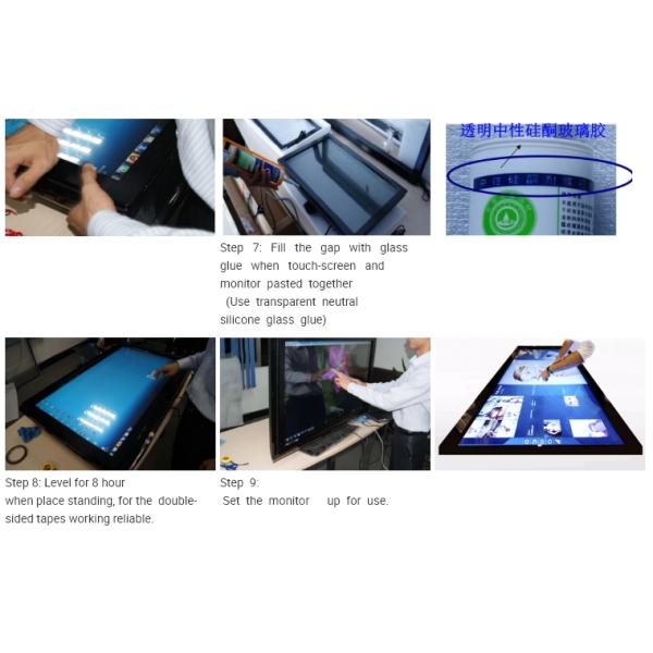 Usb Diy Multi Points 86 Inch Infrared Touch Screen Frame For Exhibition