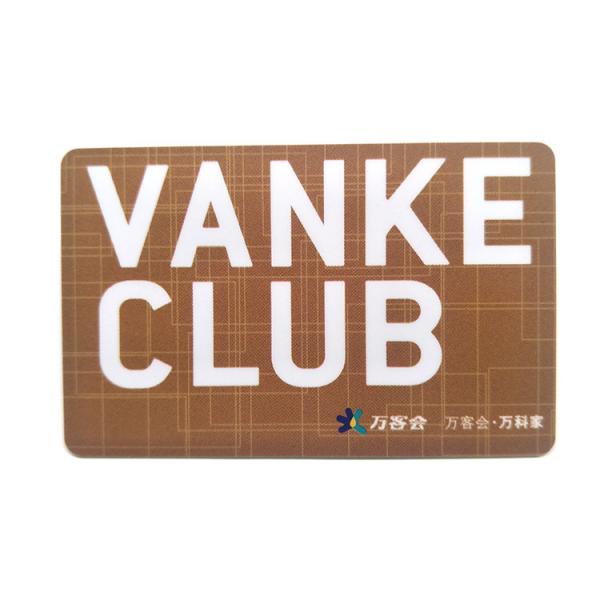 Full Color PVC Plastic Gift Cards , Membership Card In CR80/30mil Standard Size