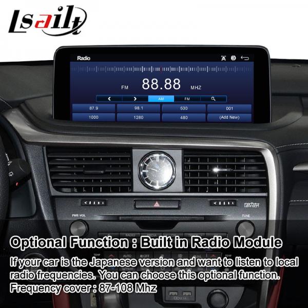 Lsailt Android Carplay Video Interface for Lexus RX 300 350 350L 450h 450hL F Sport 2019-2022