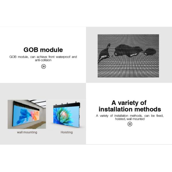 Church Indoor Fixed LED Display 3mm 4mm 5mm Stage LED Screen Rental 6