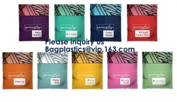 Block Bottomed Paper Tin Tie Bags with Window Chocolate pouch bags Energy bar packaging Central seal bags