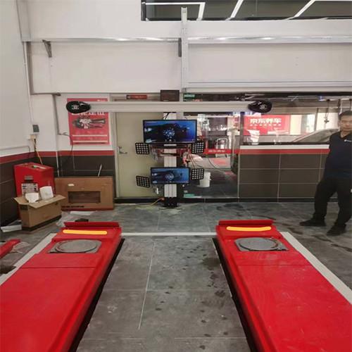 Buy X6 Fully Automatic 3D Wheel Alignment Machine With Double Screen at wholesale prices