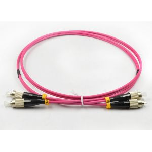 High Speed 10G OM4 Patch Cord Custom Length With LC SC FC ST Connectors