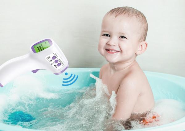 Buy Fast Shipping Infrared Forehead Thermometer, Digital Human Temperature Meter, with LCD Display, Non-Contact Forehead at wholesale prices