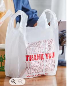 China Printing PLA Biodegradable Shopping Bag Eco Friendly Carrying Bag on sale