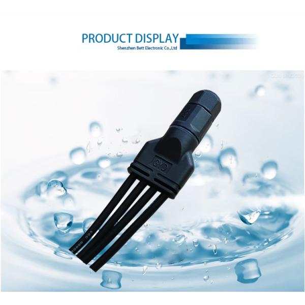 IP67 2 3 Pin L20 Waterproof Outdoor Plug Screw Three Ways Connector
